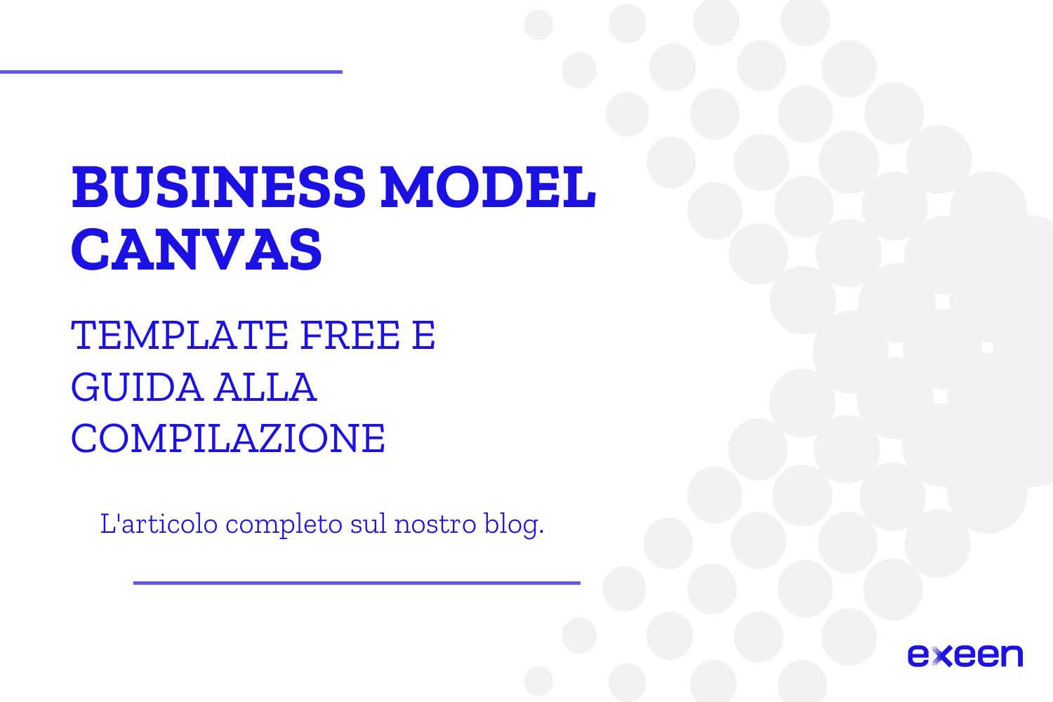 Business Model Canvas template gratuito e guida